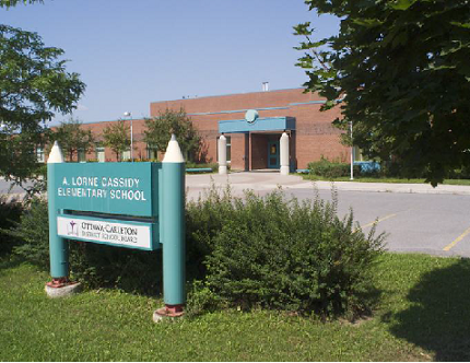 Front of A Lorne Cassidy School